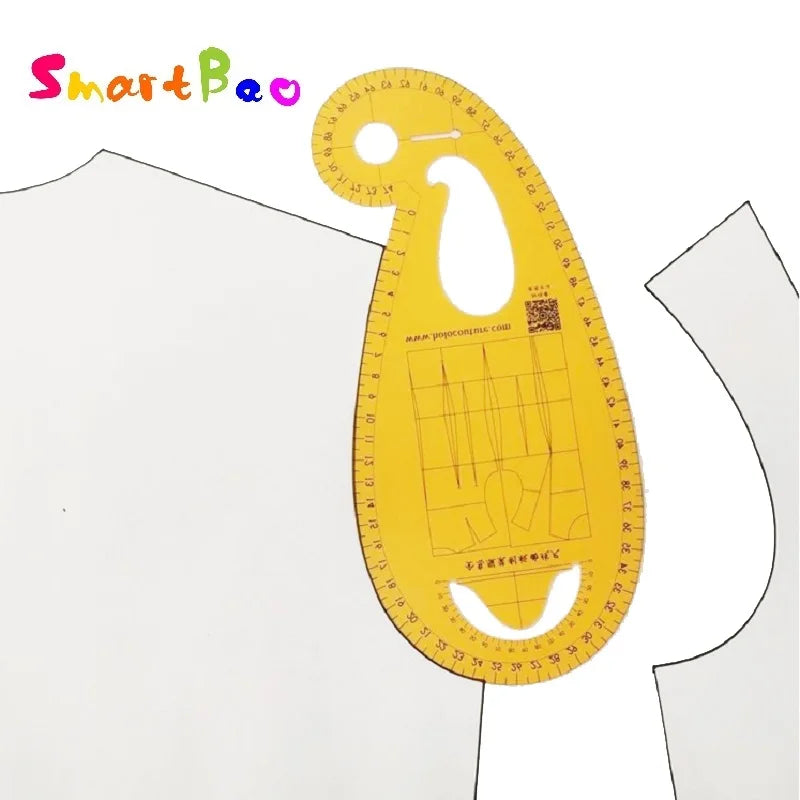 Guide Ruler to Pattern Making Fashion Design Ruler Clothing Curve Arm ...