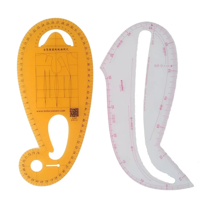 Guide Ruler to Pattern Making Fashion Design Ruler Clothing Curve Arm ...